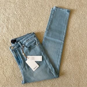 NWT Quince Frosted Blue Bella Stretch Skinny Jeans - 26”